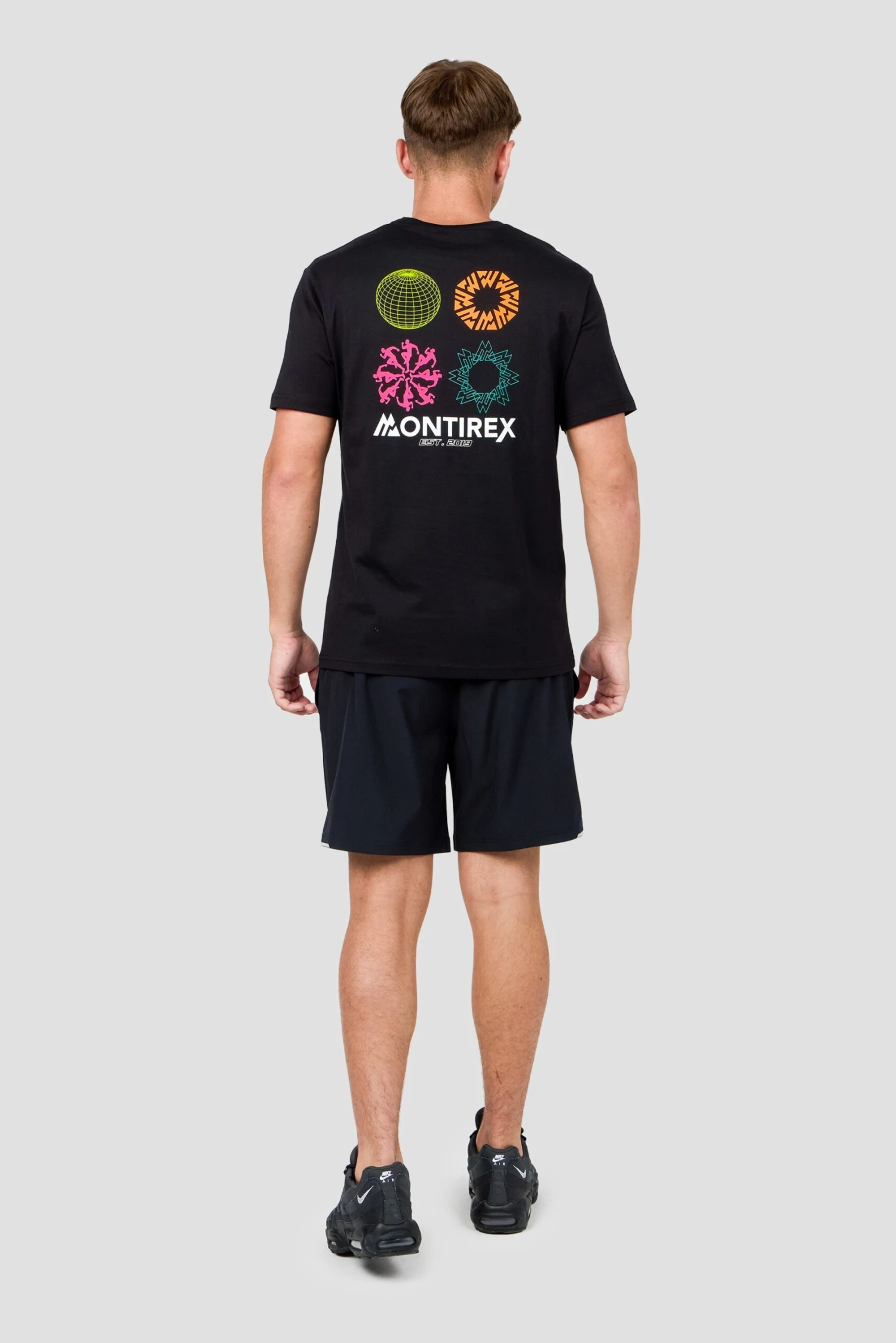 Spheric Graphic T-Shirt - Black 4 Spheric Graphic T-Shirt - Black - Image 4