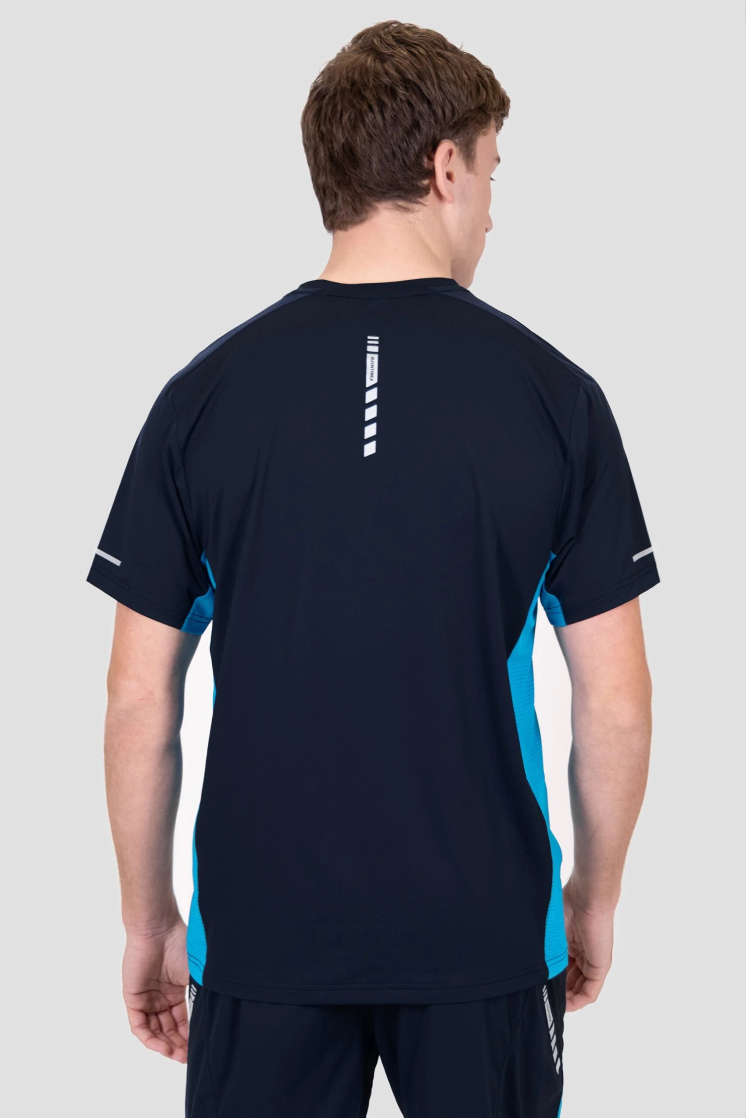 Vector T-Shirt - Midnight Blue/Maya Blue 2 Vector T-Shirt - Midnight Blue/Maya Blue - Image 2