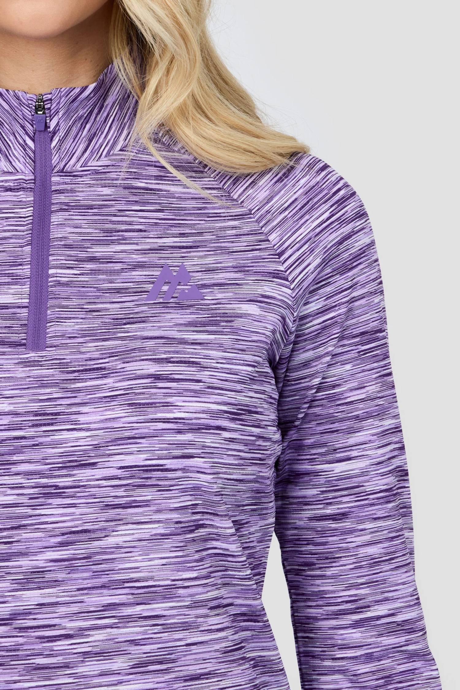 Women's Trail 1/4 Zip - Purple/Lilac Multi 4 Women's Trail 1/4 Zip - Purple/Lilac Multi - Image 4