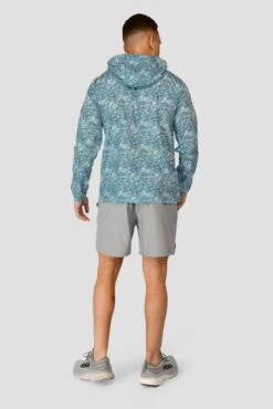 Alto Printed Jacket - Moonstone/Steel Blue -Montirex Sale Store ALTO PRINTED JACKET MOONSTONE STEEL BLUE back