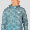 Alto Printed Jacket - Moonstone/Steel Blue