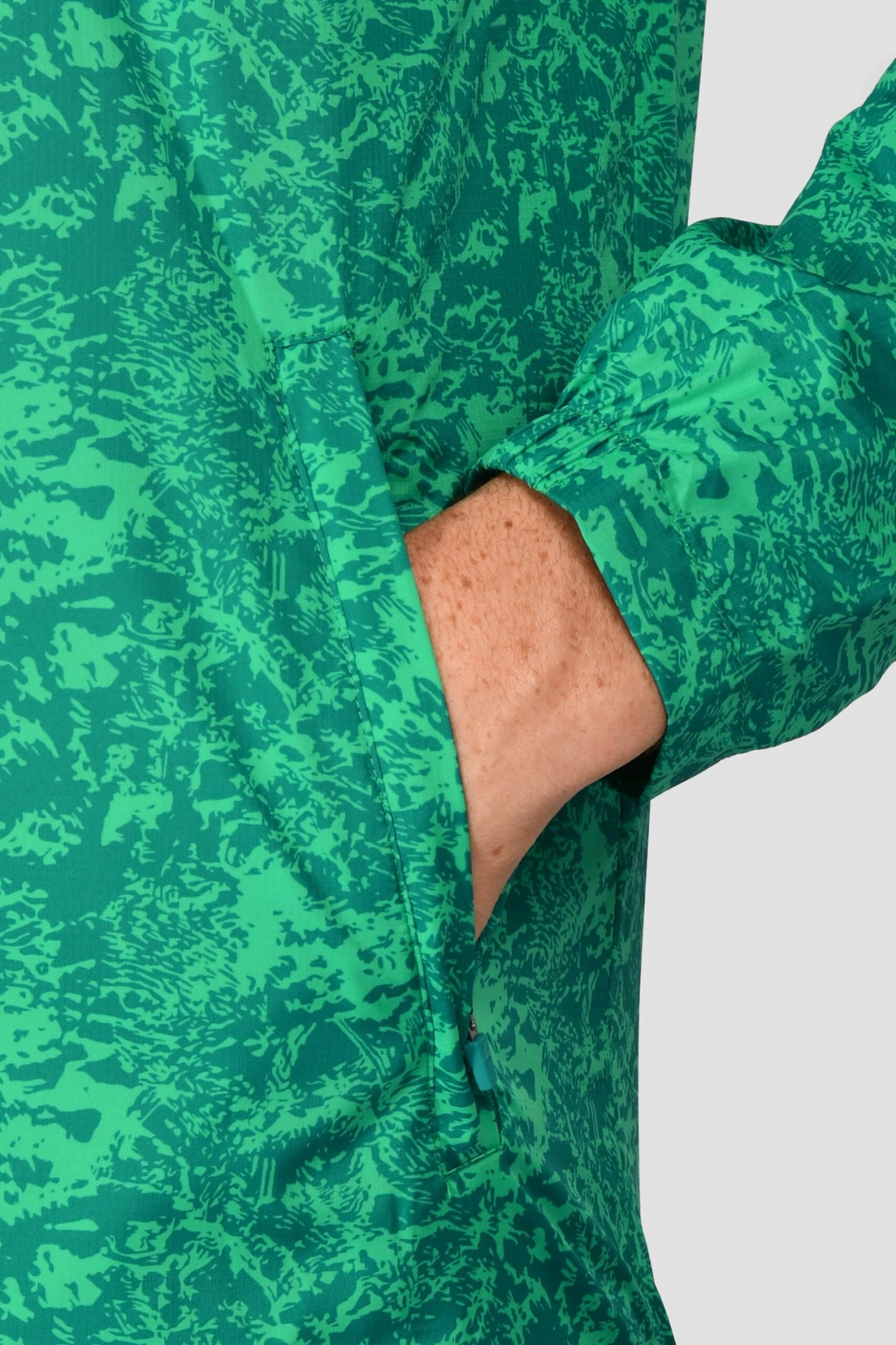 Alto Printed Jacket - Mountain Meadow/Deep Sea 6 Alto Printed Jacket - Mountain Meadow/Deep Sea - Image 6