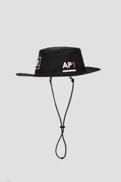 AP1 Boonie - Black/White/Cardinal Red -Montirex Sale Store AP1 BOONIE BLACK WHITE CARDINAL RED side