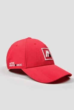 AP1 Tech Cap - Cardinal Red/White/Black -Montirex Sale Store Ap1 Tech Cap Cardinal Red White Black side2