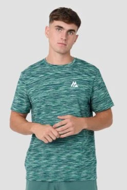 Trail T-Shirt - Green/Blue