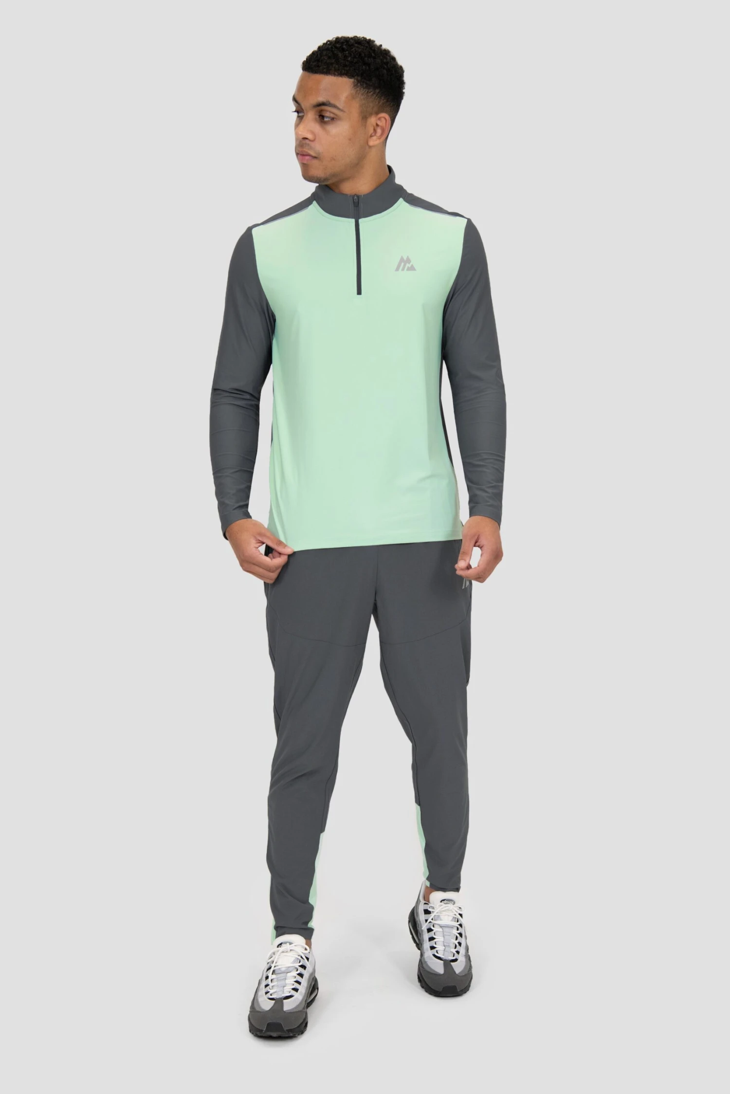 Charge 2.0 1/4 Zip - Sea Foam/Slate Grey 3 Charge 2.0 1/4 Zip - Sea Foam/Slate Grey - Image 3