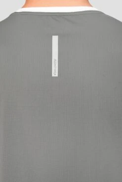 Charge T-Shirt - White/Platinum Grey -Montirex Sale Store Charge T Shirt White Platinum Grey Back Detail