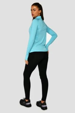 Women's Draft 1/4 Zip - Neon Sky 9 Women's Draft 1/4 Zip - Neon Sky -Montirex Sale Store DRAFT1 4ZIP NEONSKY FULLBACK