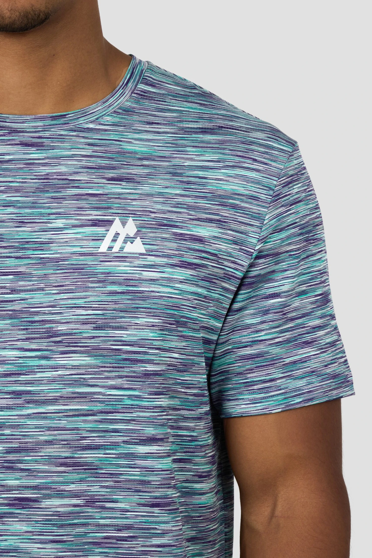 Trail T-Shirt - Grey/Green/Purple 5 Trail T-Shirt - Grey/Green/Purple - Image 5