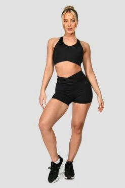 Elevate Bra Top - Black -Montirex Sale Store ELEVATE BRA TOP front