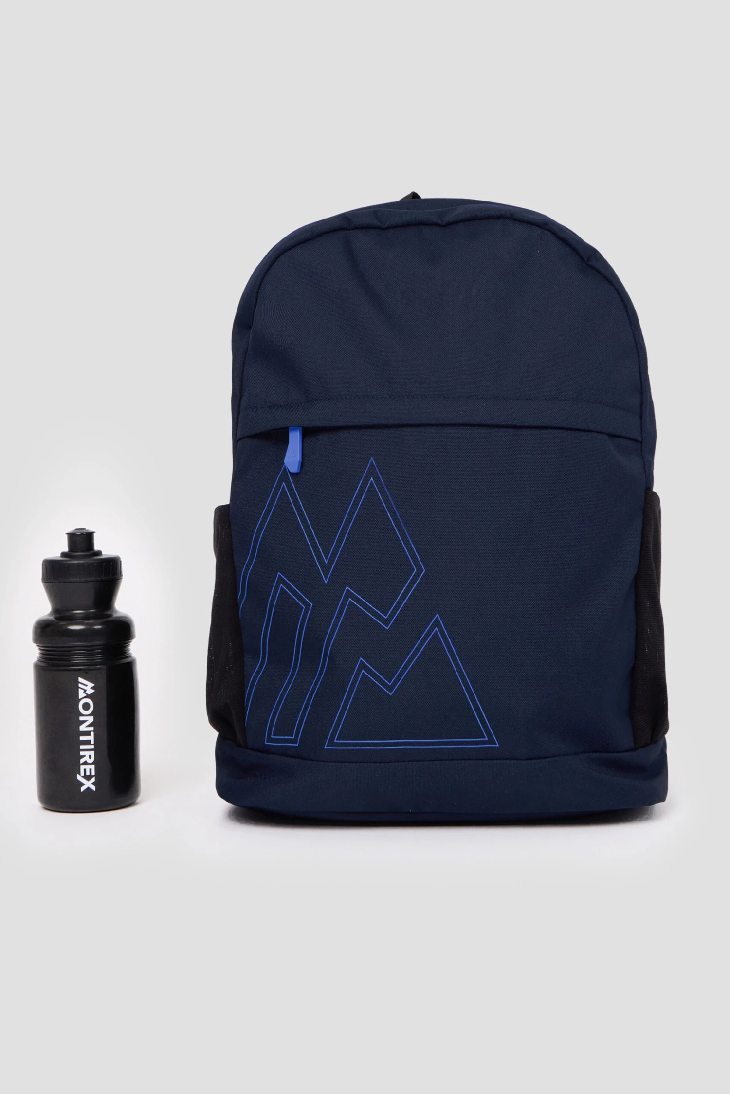 Essential Backpack - Midnight Blue/Neon Blue 1 Essential Backpack - Midnight Blue/Neon Blue