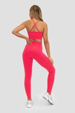 Evolve 2.0 Seamless Legging - Strawberry Soda -Montirex Sale Store EVOLVE 2.0 SEAMLESS LEGGING RASPBERRY full back