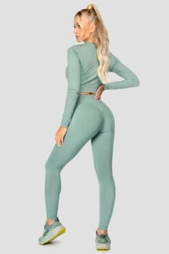 Evolve Seamless Legging - Jade -Montirex Sale Store EVOLVECORESEAMLESSLEGGING Jade fullback