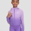 Girls Glow Windbreaker - Parma/Royal Purple