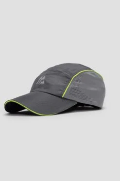 Fly Running Cap - Cement Grey/Platinum Grey/OG Neon