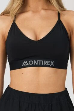 Icon Strappy 2.0 Bra - Black -Montirex Sale Store ICON BRA BLACK 5