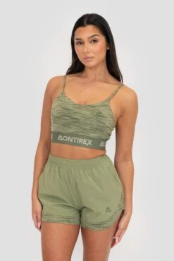 Icon Lite Bra - Khaki Multi