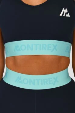 Icon Contrast Sports Bra - Midnight Blue/Arctic Blue/Neon Sky -Montirex Sale Store ICONCONTRASTSPORTSBRA NEONSKY MIDNIGHTBLUE CLOSE