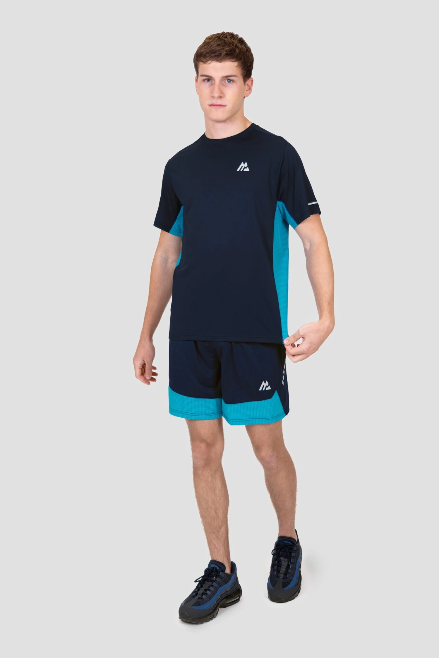 Vector T-Shirt - Midnight Blue/Maya Blue 3 Vector T-Shirt - Midnight Blue/Maya Blue - Image 3