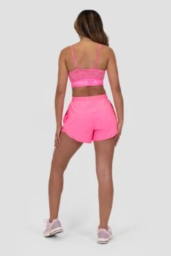 Icon Lite Bra - Pink Multi -Montirex Sale Store Icon Lite Bra Sugar Plum Cotton Candy Carmine Rose Pink Cosmos back