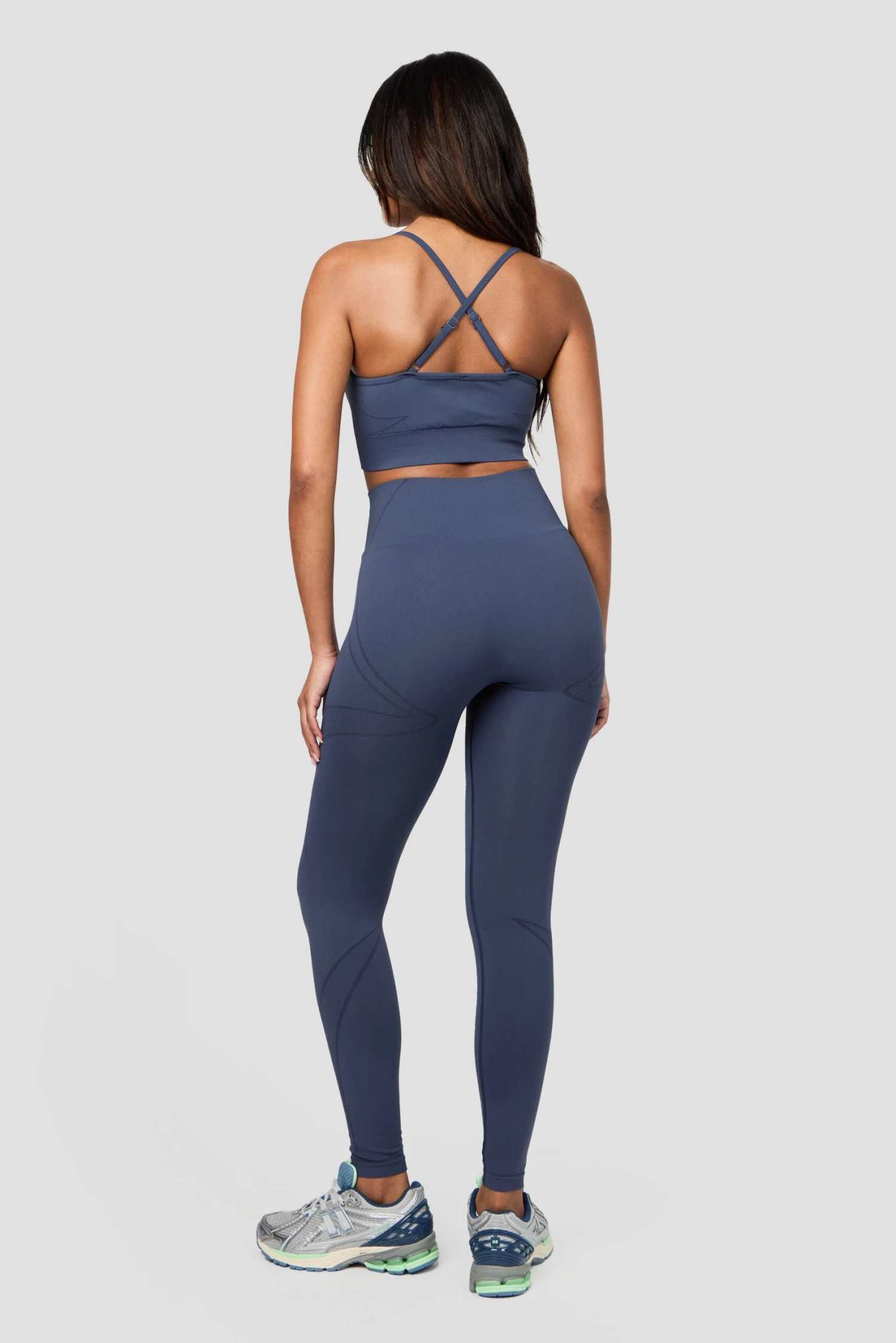 Evolve 2.0 Seamless Legging - Greyed Indigo 6 Evolve 2.0 Seamless Legging - Greyed Indigo - Image 6