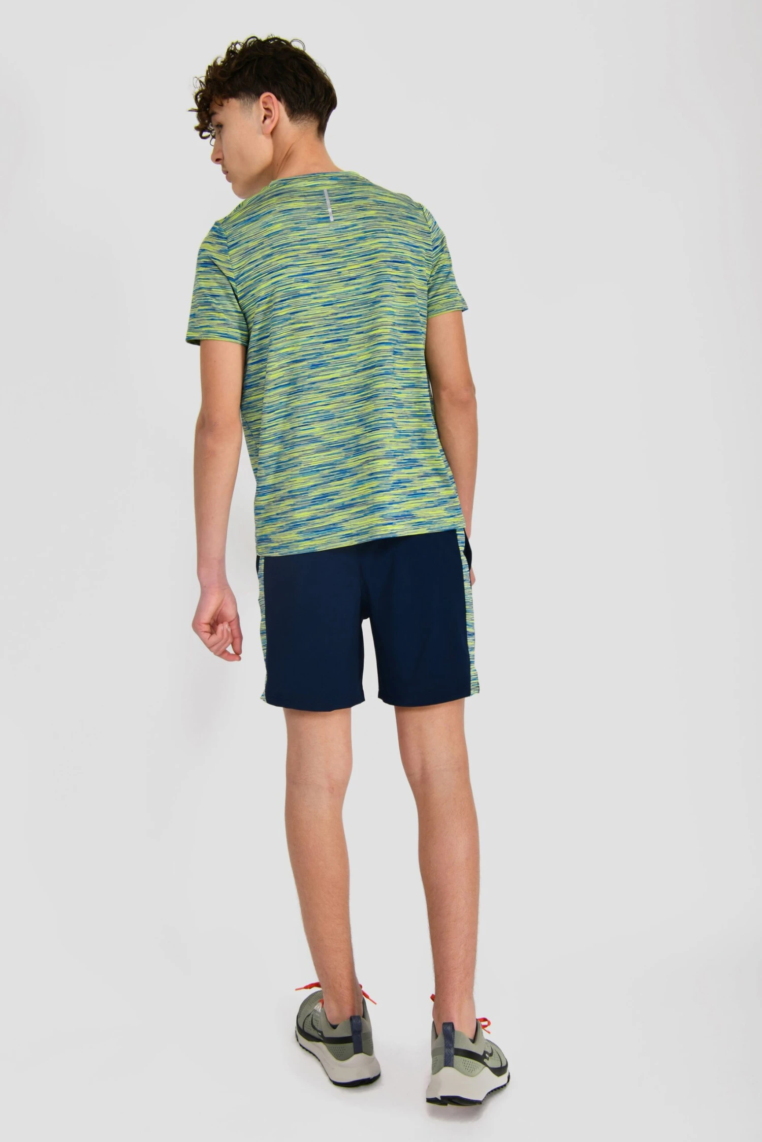 Junior Trail 2.0 T-Shirt - Neon Blue/Lime 4 Junior Trail 2.0 T-Shirt - Neon Blue/Lime - Image 4