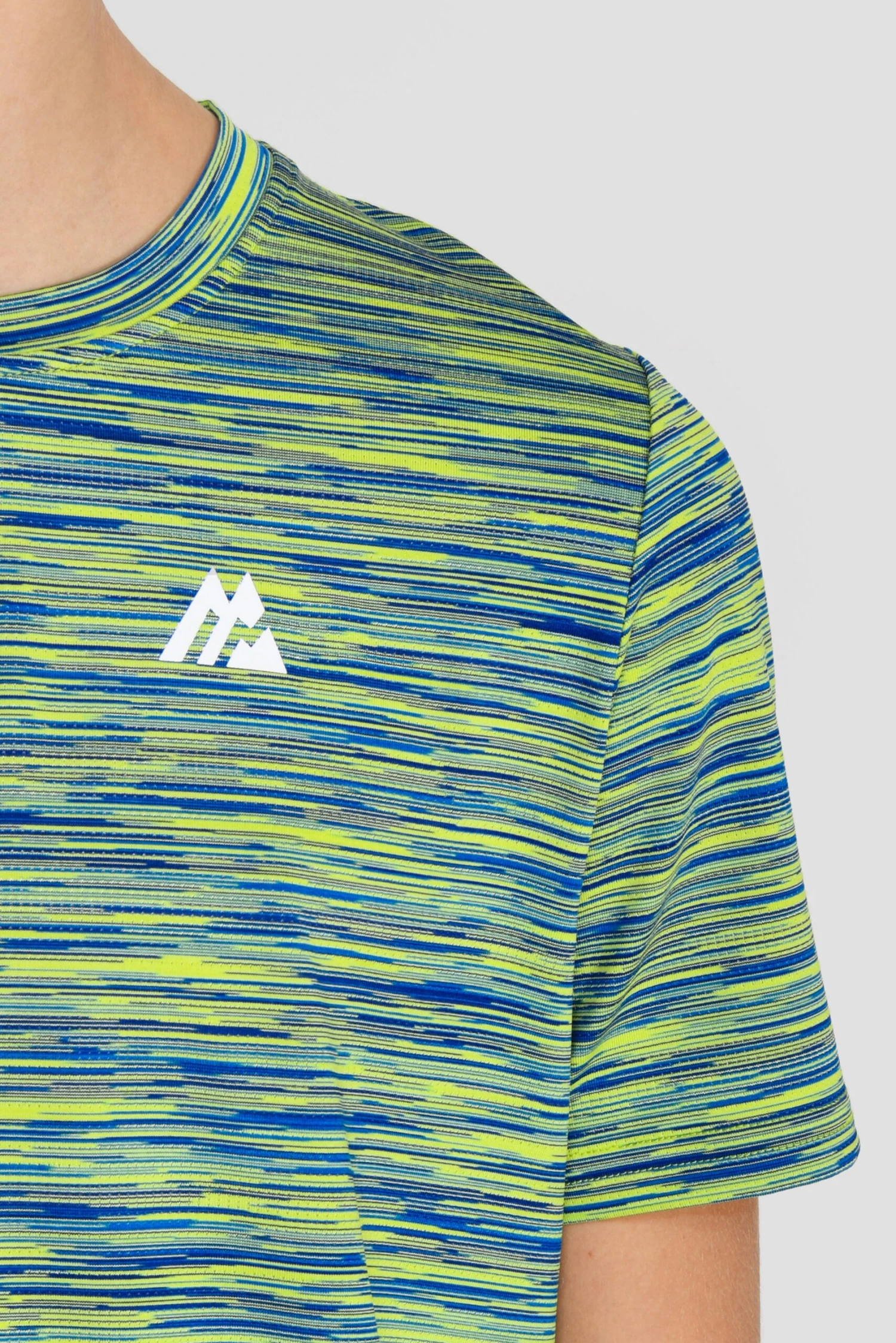 Junior Trail 2.0 T-Shirt - Neon Blue/Lime 5 Junior Trail 2.0 T-Shirt - Neon Blue/Lime - Image 5