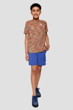 Junior Trail 2.0 T-Shirt - Neon Blue/Lime/Orange 7 Junior Trail 2.0 T-Shirt - Neon Blue/Lime/Orange -Montirex Sale Store JN TRAIL 2.0 TEE SAFETY ORANGE LIME FROST COBALT SPACE BLUE front