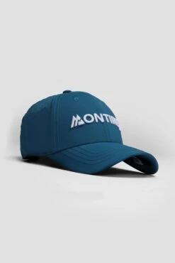 Boys Linear Cap - Abyssal -Montirex Sale Store JUNIOR LINEAR CAP BLUE SIDE LOGO
