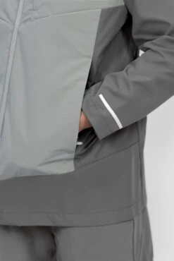 Boys Kodiak Windshell - Cement Grey/Platinum Grey -Montirex Sale Store KODIAK WINDSHELL CASTLEROCK MONUMENT Sleeve Detail