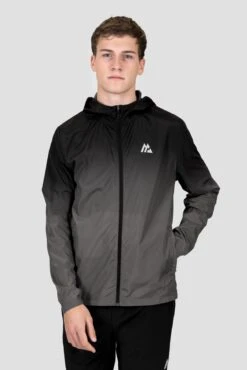 Alto Fade Windbreaker - Black/Cement Grey