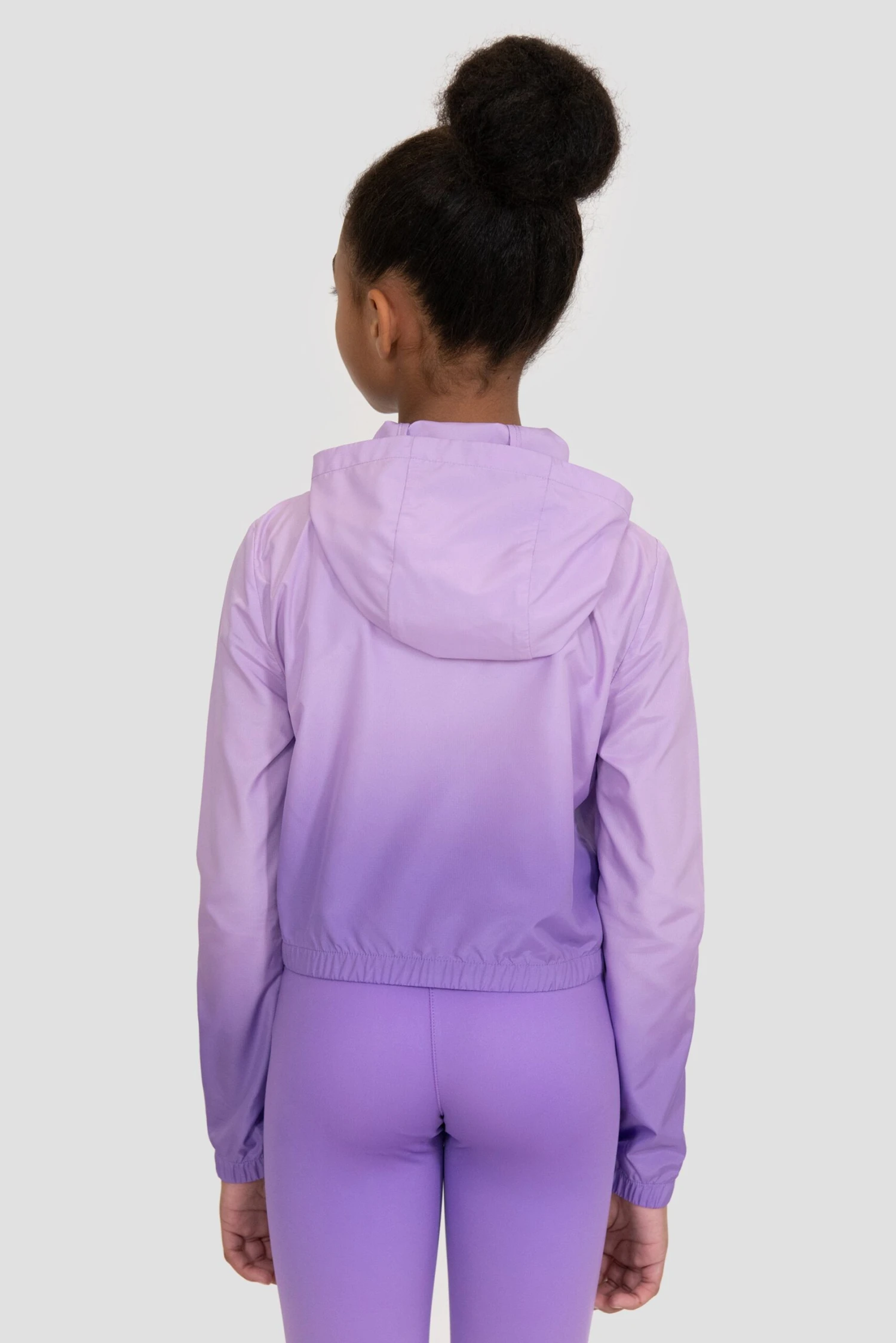 Girls Glow Windbreaker - Parma/Royal Purple 2 Girls Glow Windbreaker - Parma/Royal Purple - Image 2