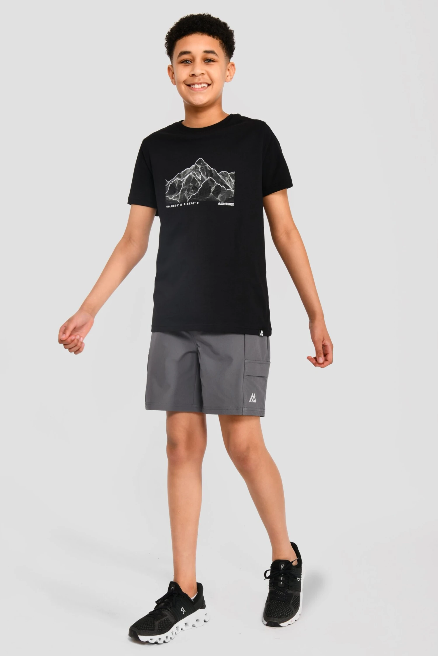 Junior Mountain Range 2.0 T-Shirt - Black 3 Junior Mountain Range 2.0 T-Shirt - Black - Image 3