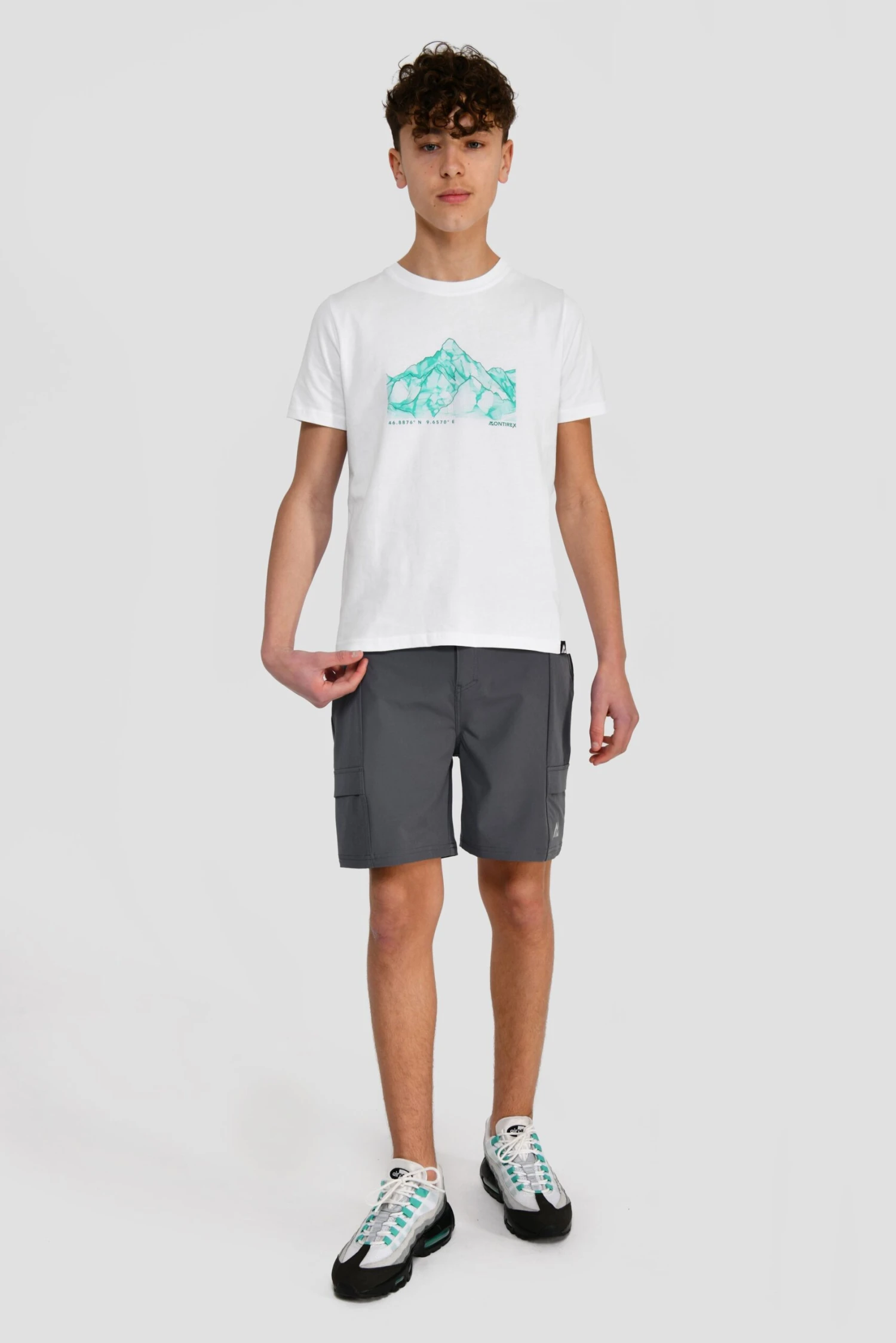 Junior Mountain Range 2.0 T-Shirt - White 4 Junior Mountain Range 2.0 T-Shirt - White - Image 4