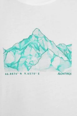 Junior Mountain Range 2.0 T-Shirt - White 9 Junior Mountain Range 2.0 T-Shirt - White -Montirex Sale Store MOUNTAIN RANGE 2.0 TEE WHITE logo detail