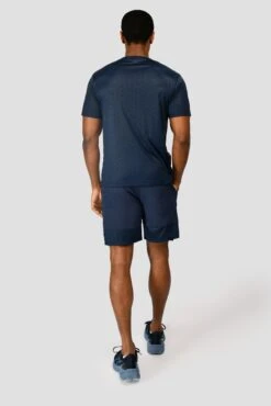 MTX Embossed Short - Midnight Blue -Montirex Sale Store MTX EMBOSSED SHORT MIDNIGHT BLUE full back