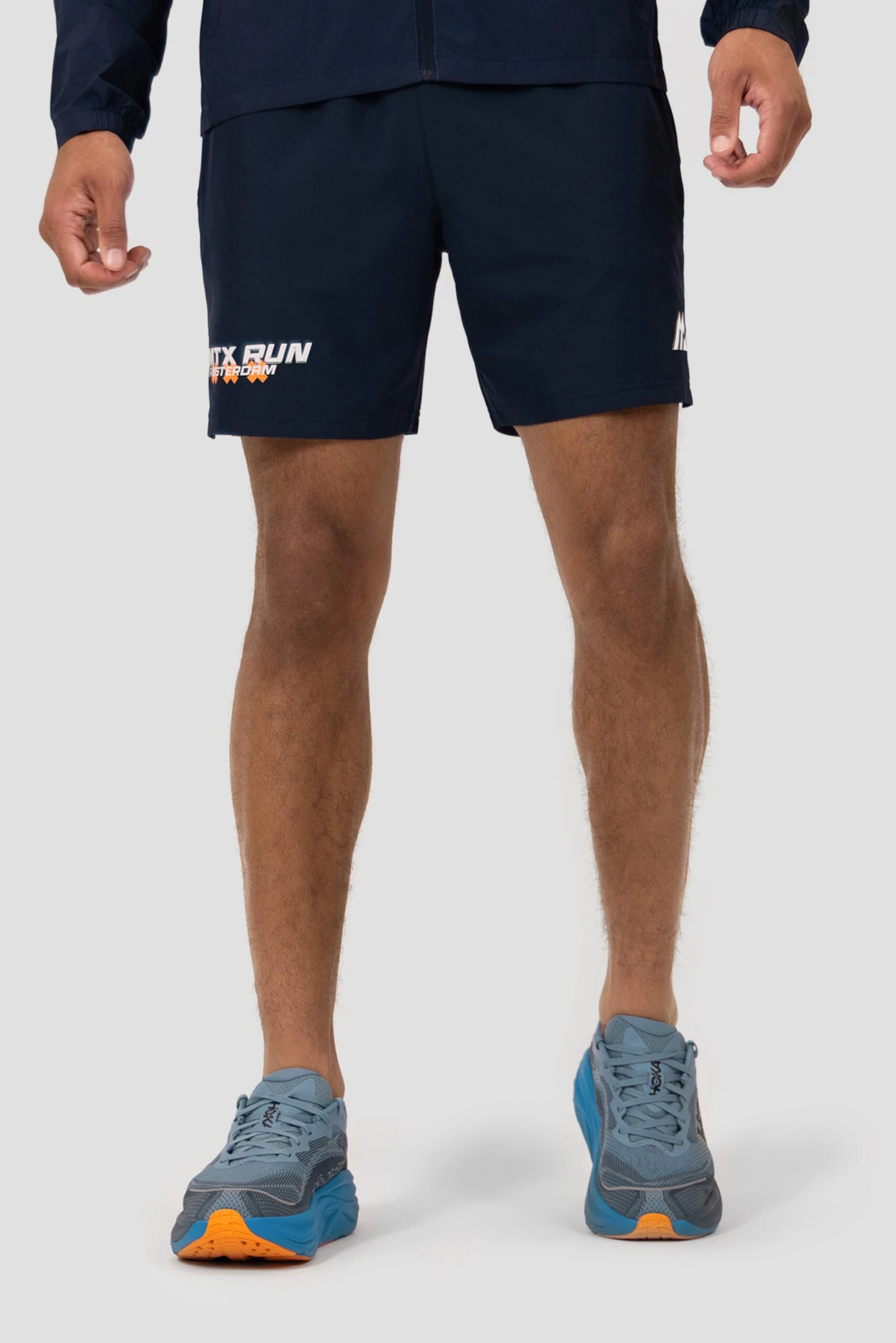 MTX Run City Amsterdam Short - Midnight Blue/Naval/Fiery Orange 3 MTX Run City Amsterdam Short - Midnight Blue/Naval/Fiery Orange - Image 3