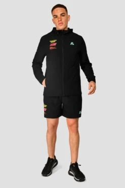 MTX Run Vital Short - Black -Montirex Sale Store MTX RUN VITAL SHORT BLACK full front