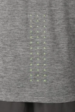 MTX Run Vital T-Shirt - Jet Grey 11 MTX Run Vital T-Shirt - Jet Grey -Montirex Sale Store MTX RUN VITAL TEE JET GREY back close detail