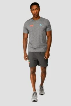MTX Run Vital T-Shirt - Jet Grey 9 MTX Run Vital T-Shirt - Jet Grey -Montirex Sale Store MTX RUN VITAL TEE JET GREY front
