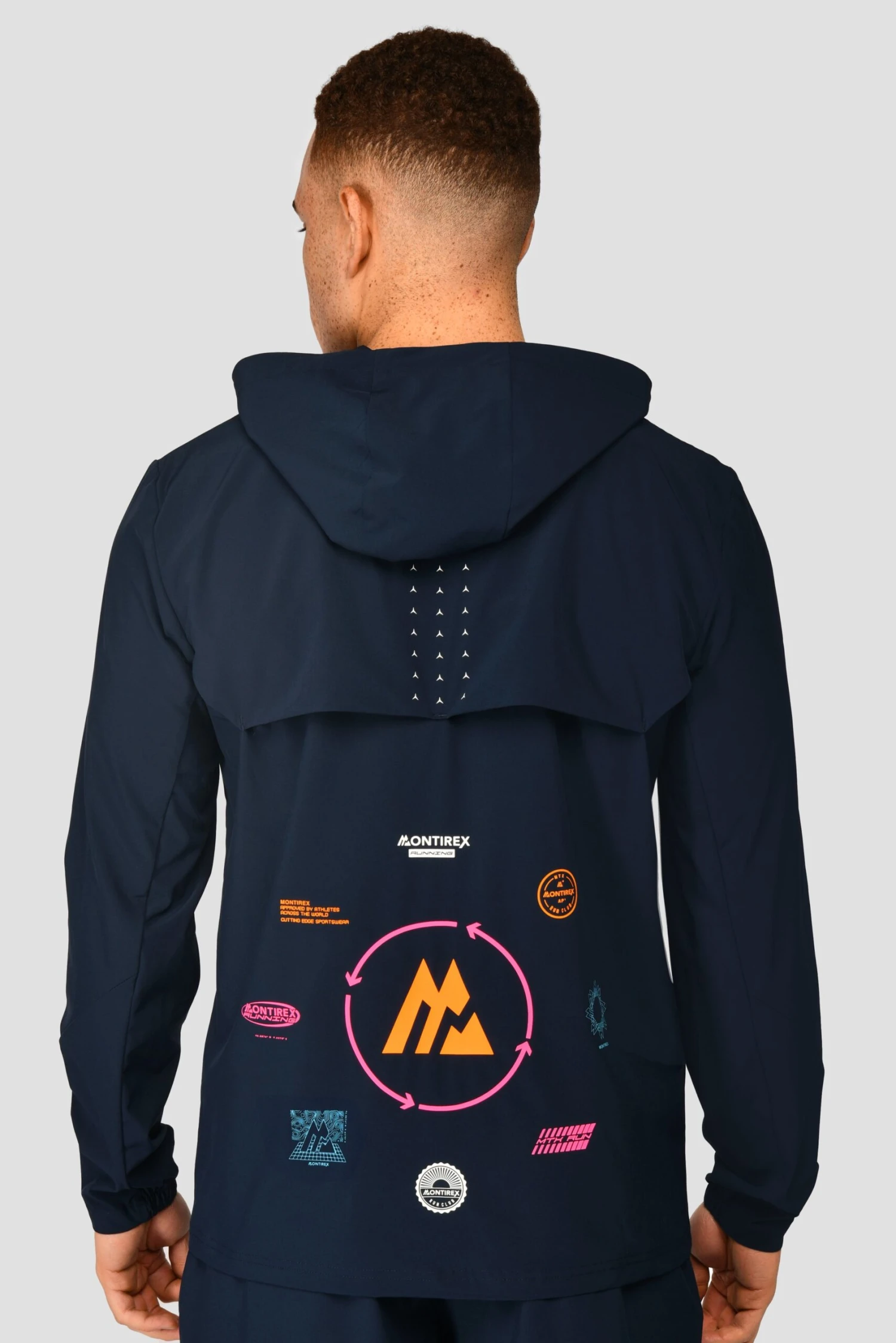 MTX Run Vital Windbreaker - Midnight Blue 2 MTX Run Vital Windbreaker - Midnight Blue - Image 2