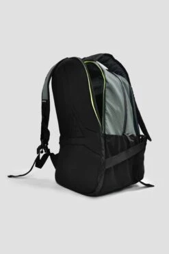 MTX Trail 2.0 32L Backpack - Black/Cement Grey/Electric Lime -Montirex Sale Store MTX TRAIL 2.0 32L BACKPACK BLACK CEMENT GREY ELECTRIC LIME back detail