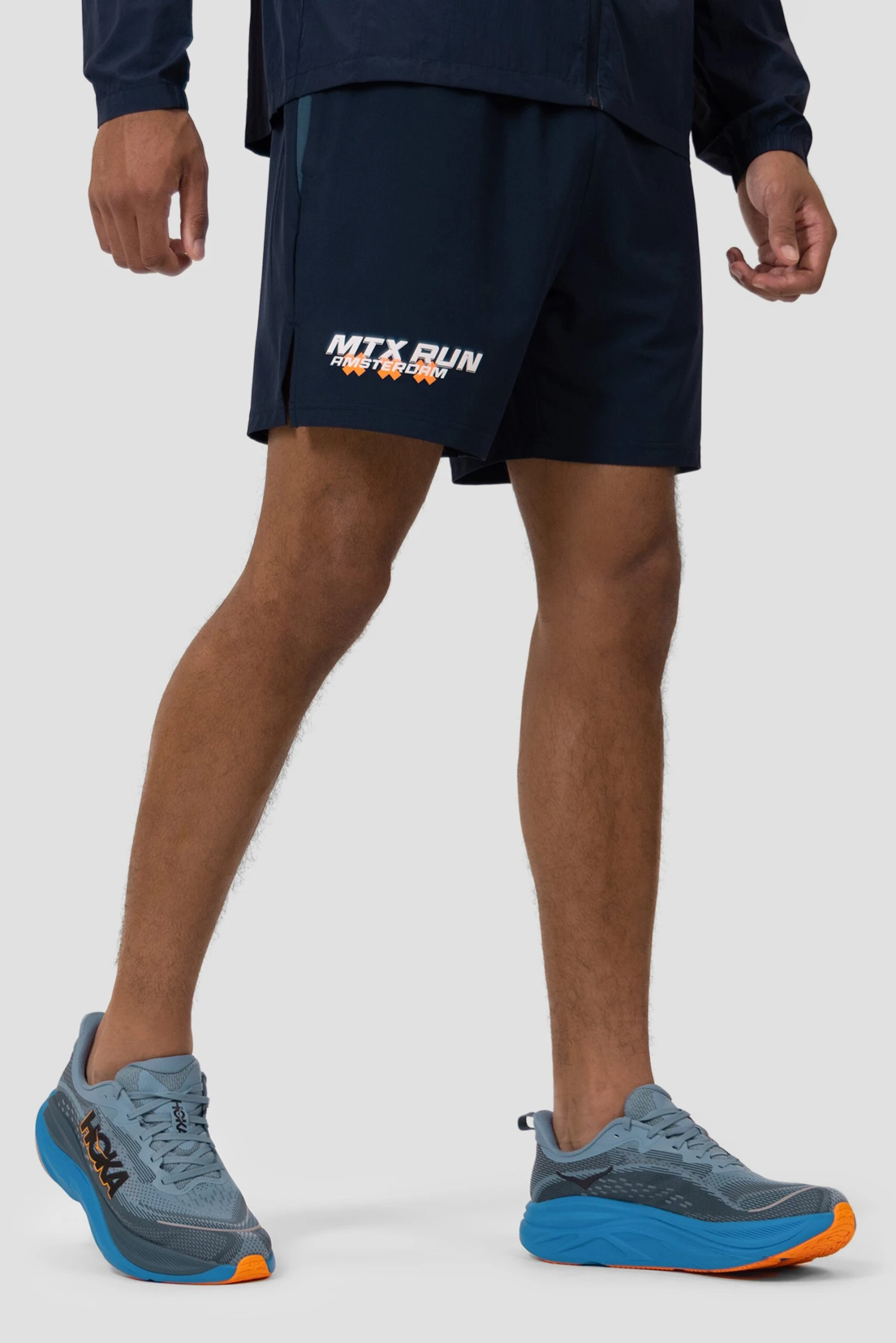 MTX Run City Amsterdam Short - Midnight Blue/Naval/Fiery Orange 2 MTX Run City Amsterdam Short - Midnight Blue/Naval/Fiery Orange - Image 2