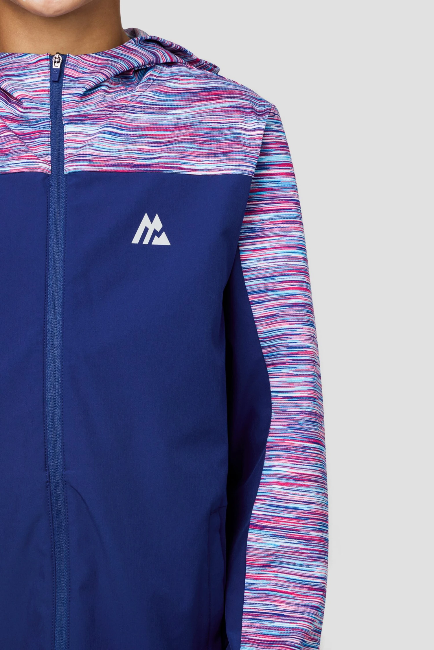 Boys Trail Windbreaker - Blue/Pink/White 5 Boys Trail Windbreaker - Blue/Pink/White - Image 5