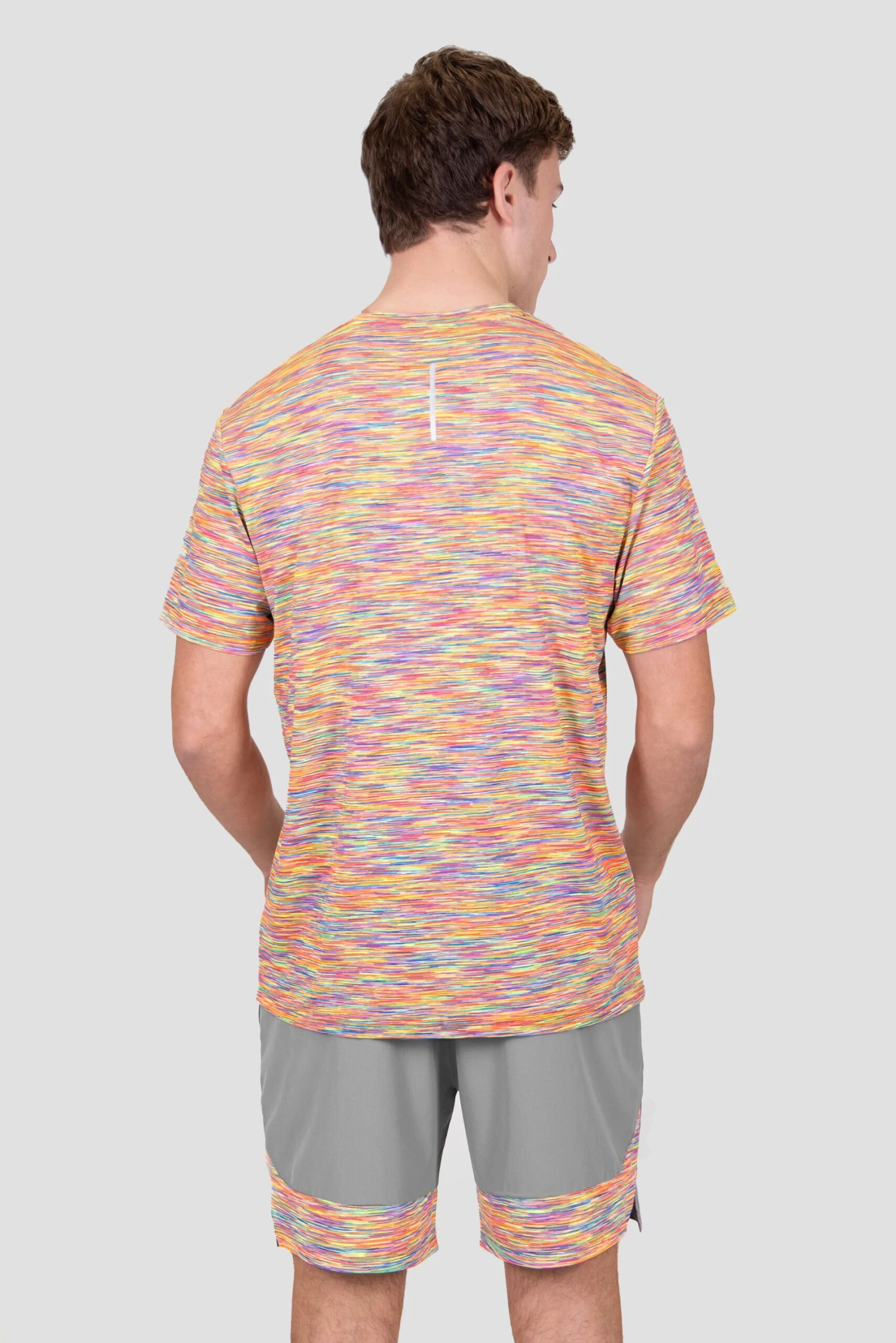 Trail T-Shirt - Blue/Pink/Orange 2 Trail T-Shirt - Blue/Pink/Orange - Image 2