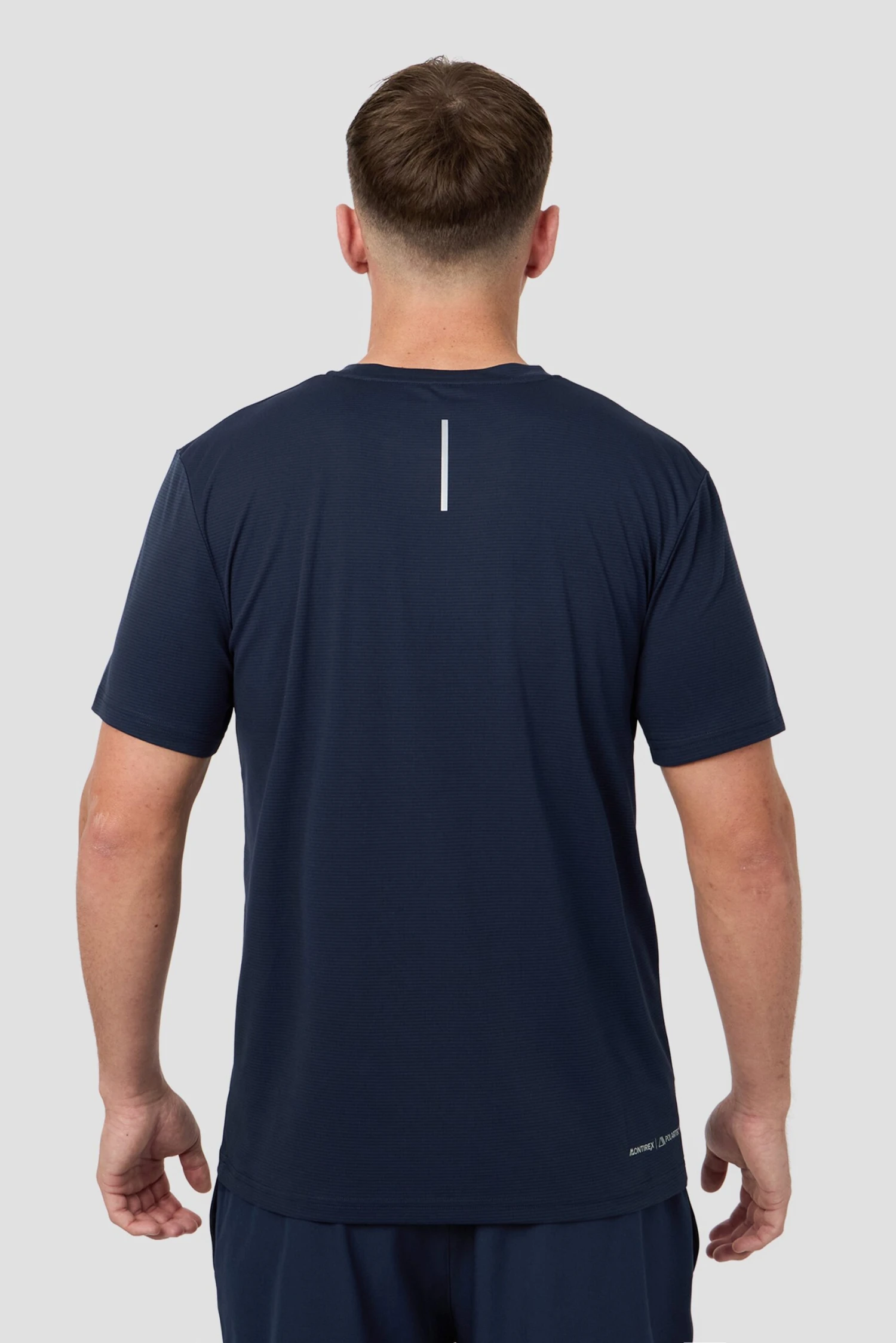 Peak Gridded Polartec® T-Shirt - Midnight Blue 2 Peak Gridded Polartec® T-Shirt - Midnight Blue - Image 2