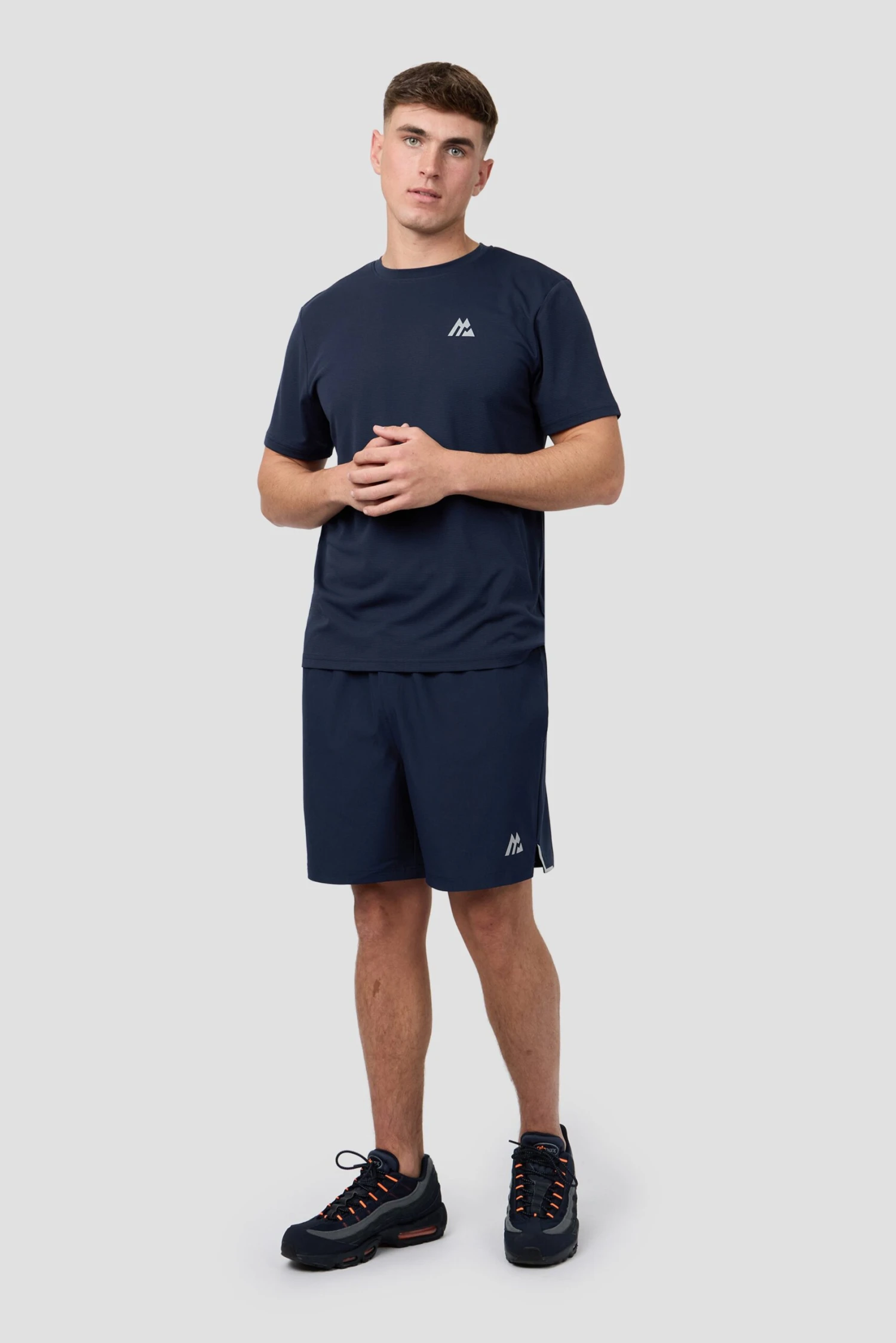 Peak Gridded Polartec® T-Shirt - Midnight Blue 3 Peak Gridded Polartec® T-Shirt - Midnight Blue - Image 3