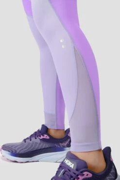 Power Panelled Legging - Periwinkle/Plum -Montirex Sale Store POWERPANELLEDLEGGING Periwinkle Plum detail