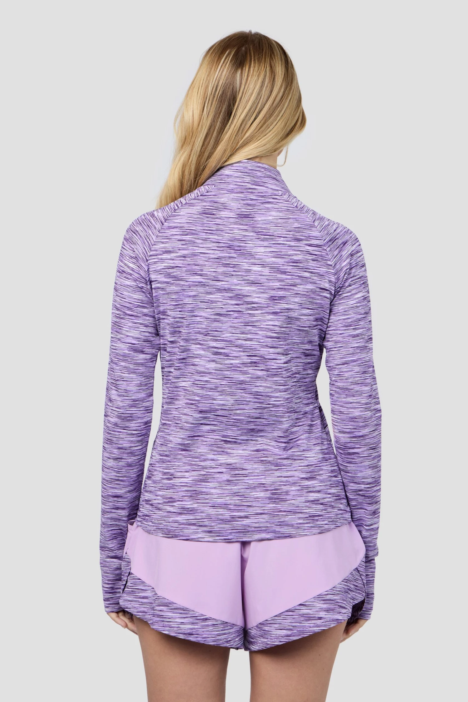Women's Trail 1/4 Zip - Purple/Lilac Multi 3 Women's Trail 1/4 Zip - Purple/Lilac Multi - Image 3