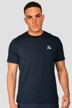 Radial T-Shirt - Midnight Blue